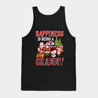 Happiness Is Being A Grammy Christmas Tank Top